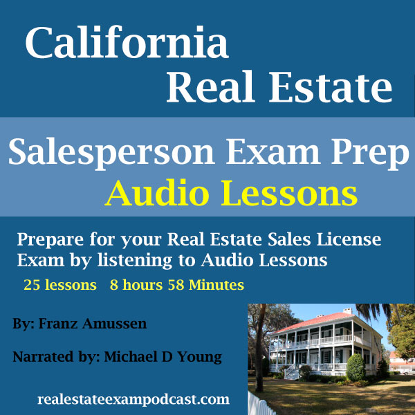 California Real Estate Sales Person Exam Lessons