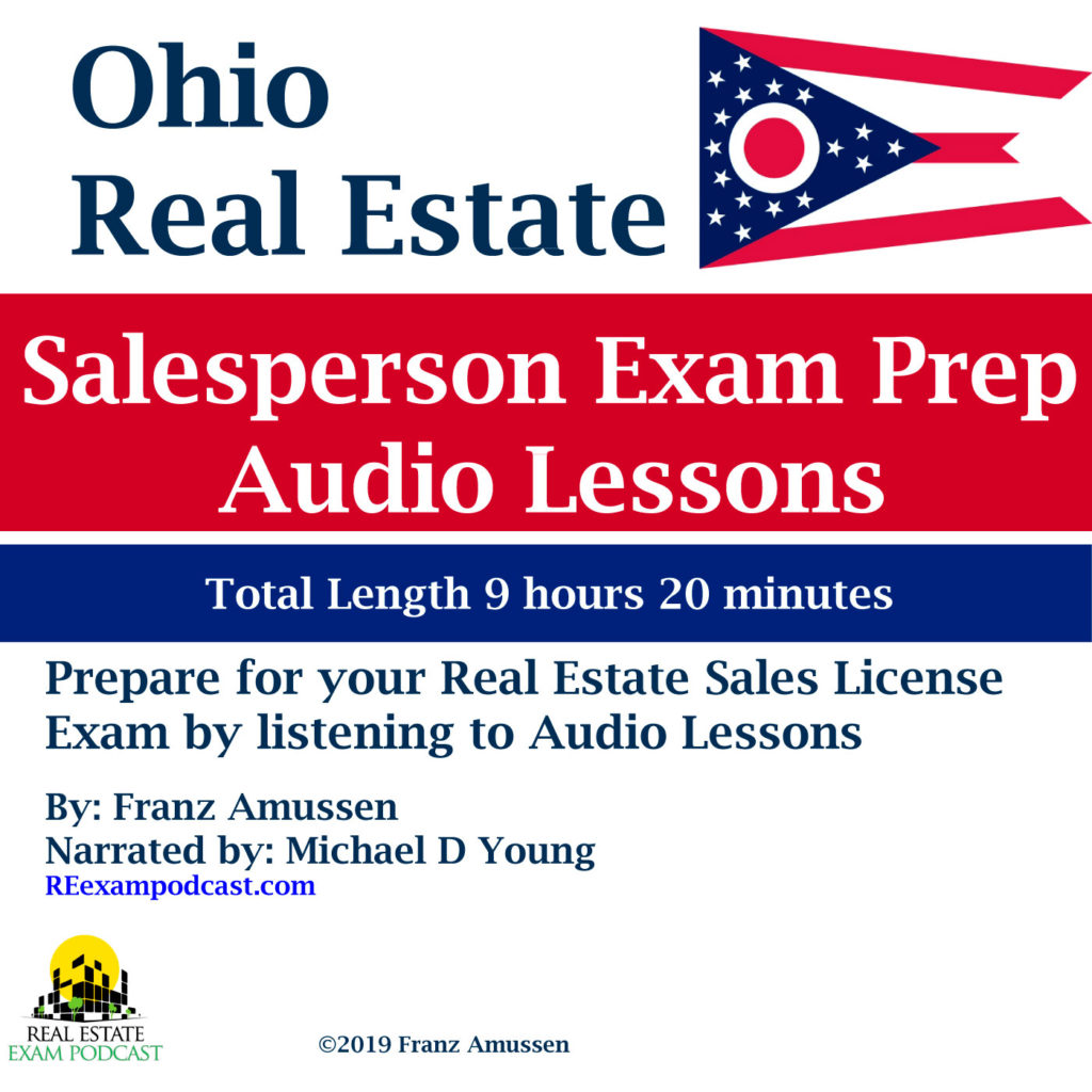 Ohio Real Estate Sales Person Exam Prep Audio Lessons Prep Audio Lesson Cover